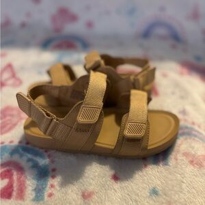 Tan Strappy Sandals